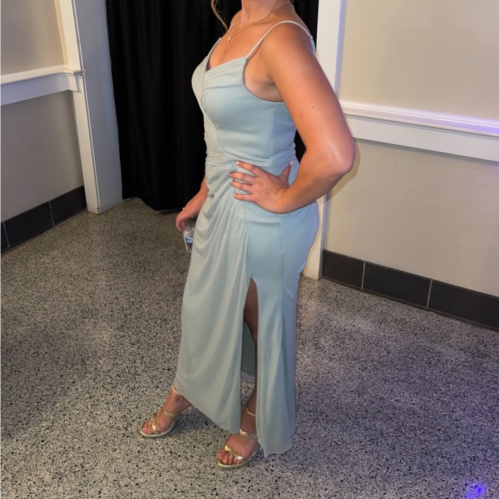 Elegant Mint Green Women's Dress
